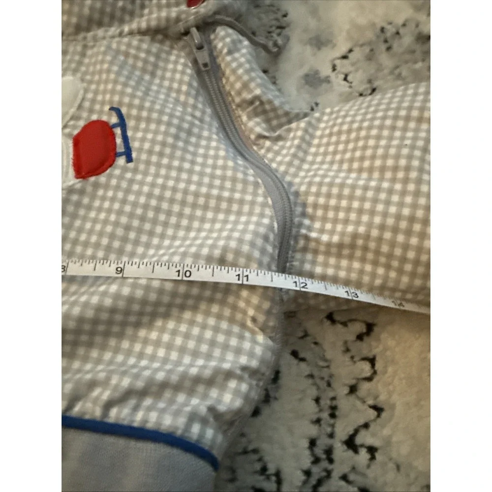 Vintage London Fog Infant Size 18M Bear Hooded Quilted Snowsuit Jacket